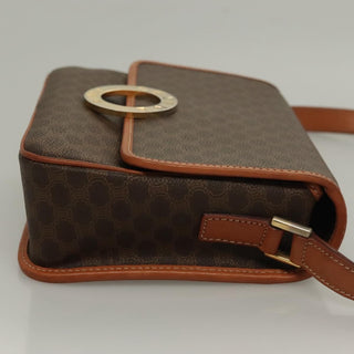 Celine Macadam Shoulder Bag PVC Leather