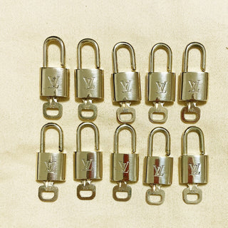 Louis Vuitton Cadenas Bag Charm Gold-plated
