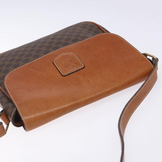 Celine Macadam Shoulder Bag PVC Leather