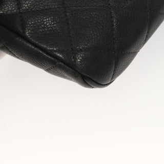 Chanel CC Charm Belt Bag Quilted Caviar