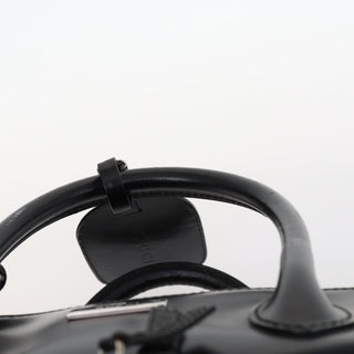 Gucci Travel Boston Bag Leather with Nylon