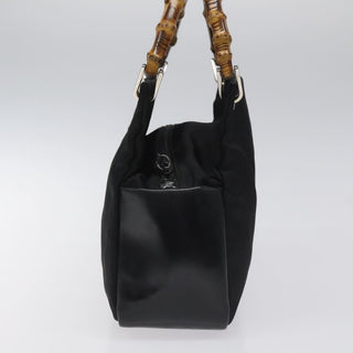 Gucci Bamboo Top Handle Tote Nylon