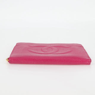 Chanel Vintage Clutch Bag Quilted Leather