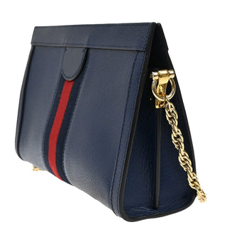 Gucci Ophidia Chain Shoulder Bag Leather