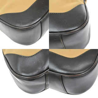 Gucci Sherry bamboo Shoulder Bag Canvas