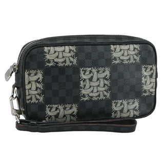 Louis Vuitton Pochette Volga Limited Edition Nemeth Damier Graphite