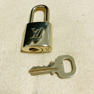 Louis Vuitton Cadenas Bag Charm Gold-plated