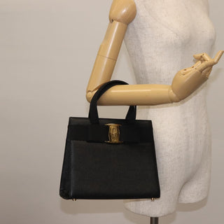 Salvatore Ferragamo Convertible Vara Bow Tote Leather