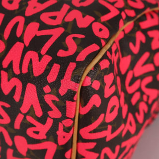 Louis Vuitton Speedy Handbag Limited Edition Monogram Graffiti