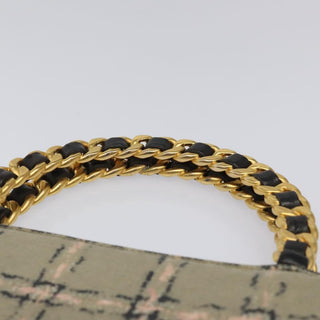 Chanel Chocolate bar tote Leather