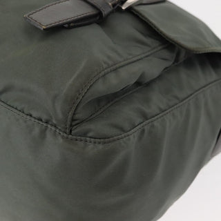 Prada Double Buckle Flap Messenger Bag Tessuto