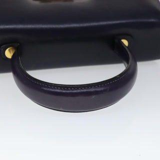 Salvatore Ferragamo Gancini Convertible Top Handle Bag Leather