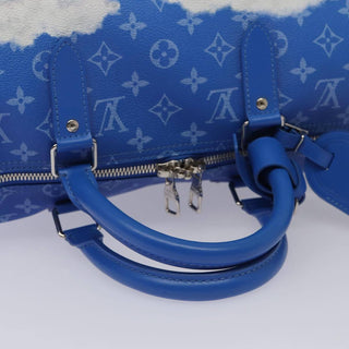 Louis Vuitton Keepall Bandouliere Bag Limited Edition Monogram Clouds