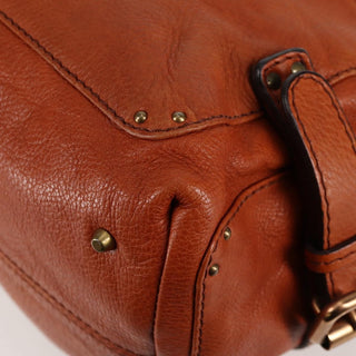 Chloe Paddington Lock Hobo Leather