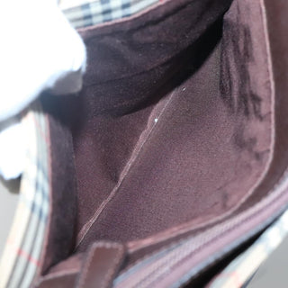 Burberry Nova Check Tote canvas check pattern