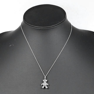 Tiffany & Co. Teddy Bear Necklace Silver 925