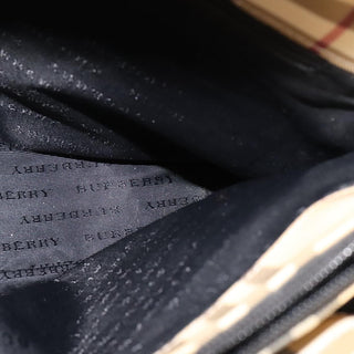 Burberry Nova Check Tote Canvas and Leather