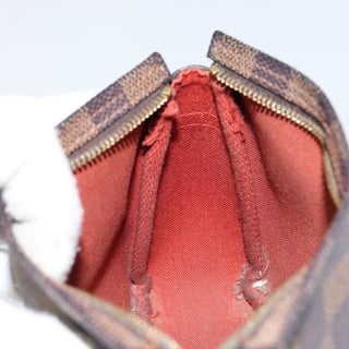 Louis Vuitton Trousse Make Up Bag Damier Canvas