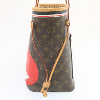 Louis Vuitton Neverfull NM Tote Limited Edition Game On Monogram Canvas