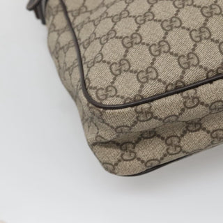 Gucci Front Zip Messenger GG Coated Canvas