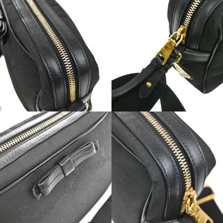 Prada Logo Camera Bag Canvas