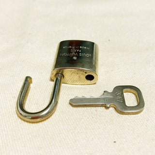 Louis Vuitton Cadenas Bag Charm Gold-plated