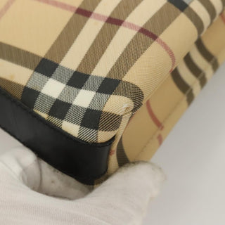 Burberry Shoulder Bag Nova Check Canvas