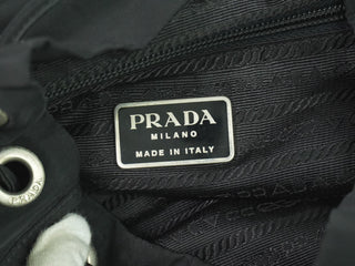 Prada Double Front Pocket Backpack Tessuto