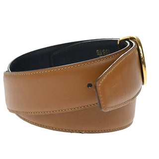 Gucci Vintage Interlocking G Reversible Belt Leather