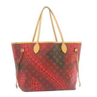 Louis Vuitton Neverfull Tote Limited Edition Kusama Waves Monogram Canvas