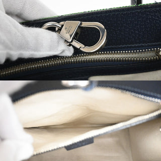 Gucci Structured Top Handle Open Tote GG Canvas