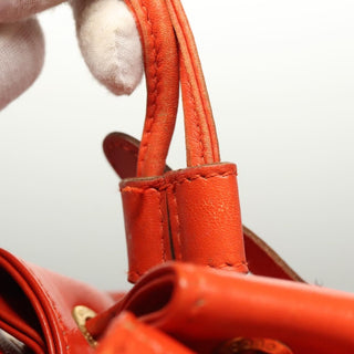 Gucci Vintage Bamboo Backpack Leather