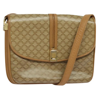 Celine Macadam Shoulder Bag PVC Leather