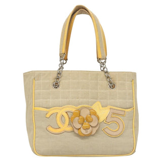 Chanel Camellia No.5 Tote Canvas