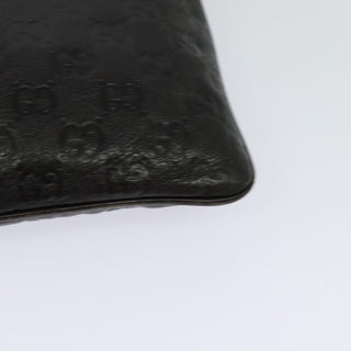 Gucci Zip Top Messenger Bag Guccissima Leather