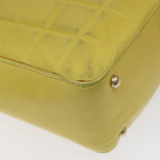 Chanel Chocolate Bar CC Shoulder Bag Quilted Leather