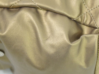 Chanel Biarritz Pocket Tote Quilted Coated Canvas