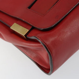 Chloe Elle Chain Clutch Leather