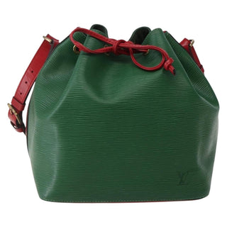 Louis Vuitton Bicolor Petit Noe Handbag Epi Leather