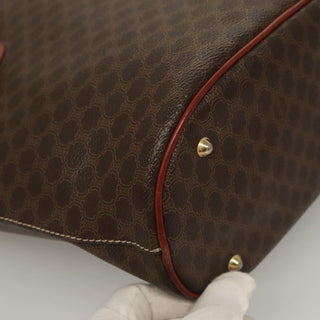 Celine Vintage Macadam Handbag Leather