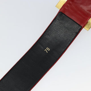 Chanel Square Buckle Belt Leather