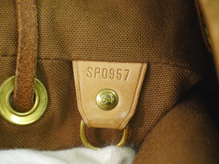 Louis Vuitton Vintage Montsouris Backpack Monogram Canvas