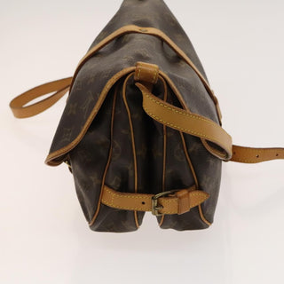 Louis Vuitton Saumur Handbag Monogram Canvas