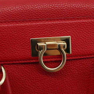 Salvatore Ferragamo Lotty Satchel Leather
