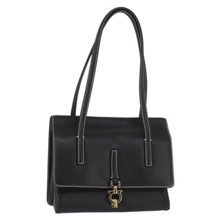 Salvatore Ferragamo Flap Shoulder Bag Leather