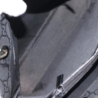 Gucci Vintage Bamboo Handle Tote GG Nylon