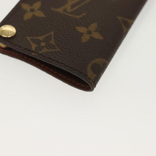 Louis Vuitton Porte Cartes Pression Card Case Monogram Canvas