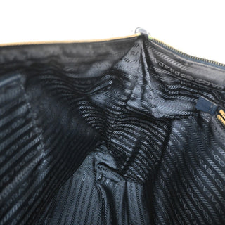Prada Convertible Logo Tote Tessuto