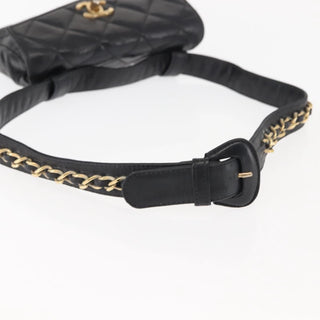 Chanel Vintage CC Flap Waist Bag Quilted Lambskin