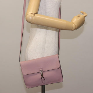 Gucci Jackie Soft Flap Shoulder Bag Leather